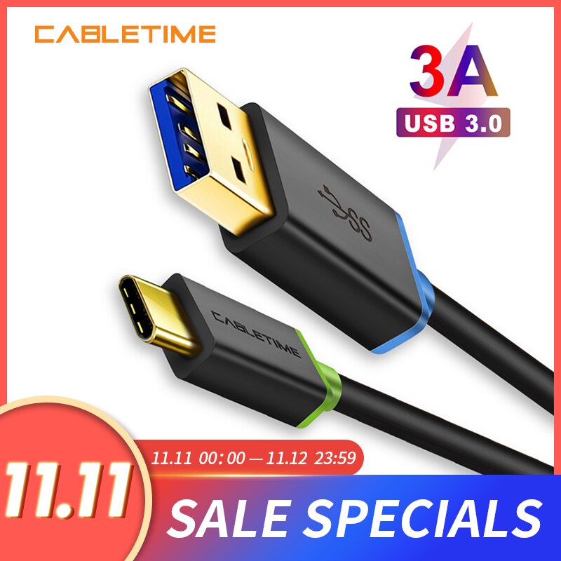 Cabletime USB Type C ̺ USB 3.0 Type-C 3.1 ..